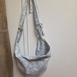 Floral Blue Shoulder Bag